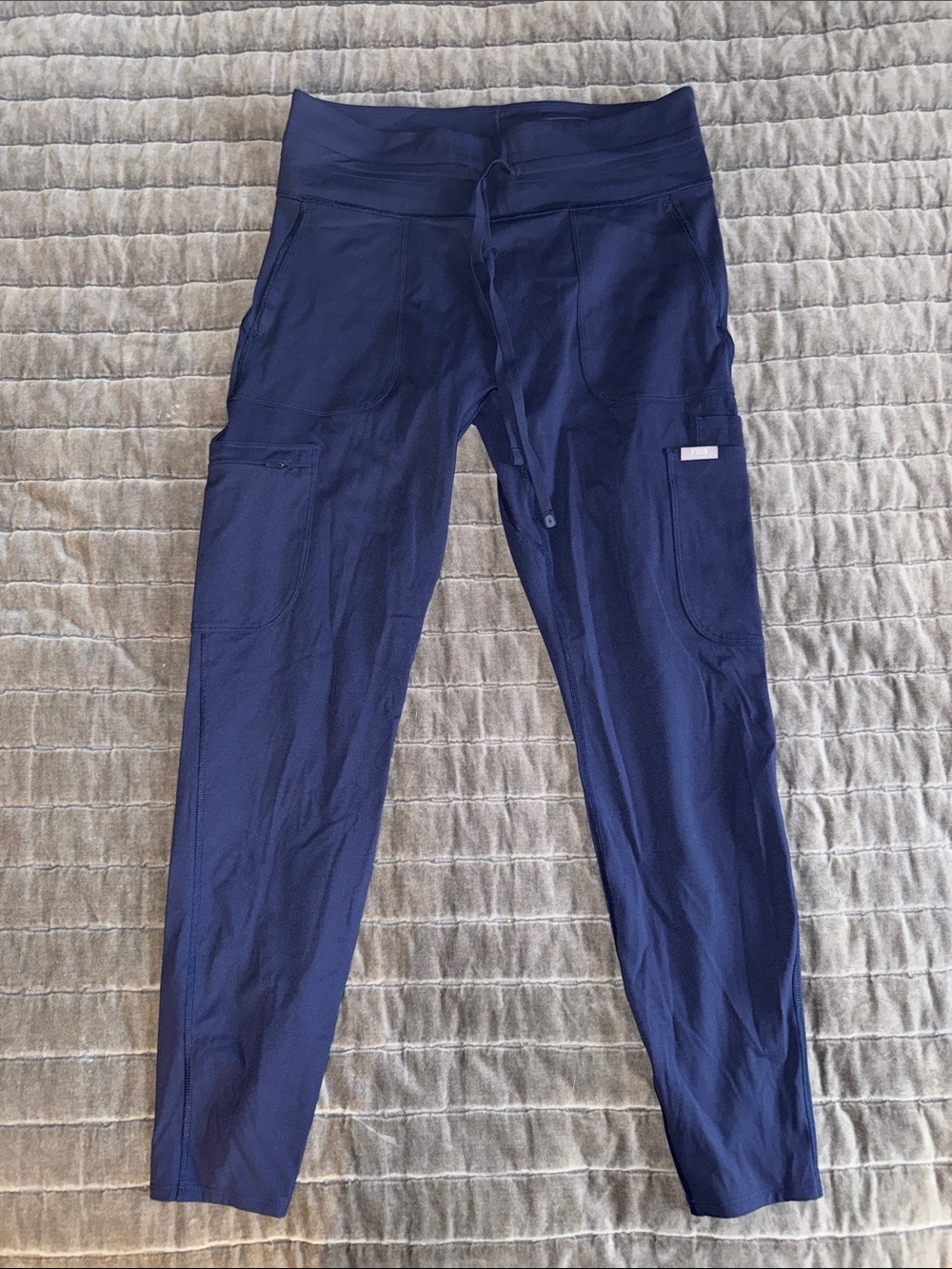 Figs Navy Scrub Leggings